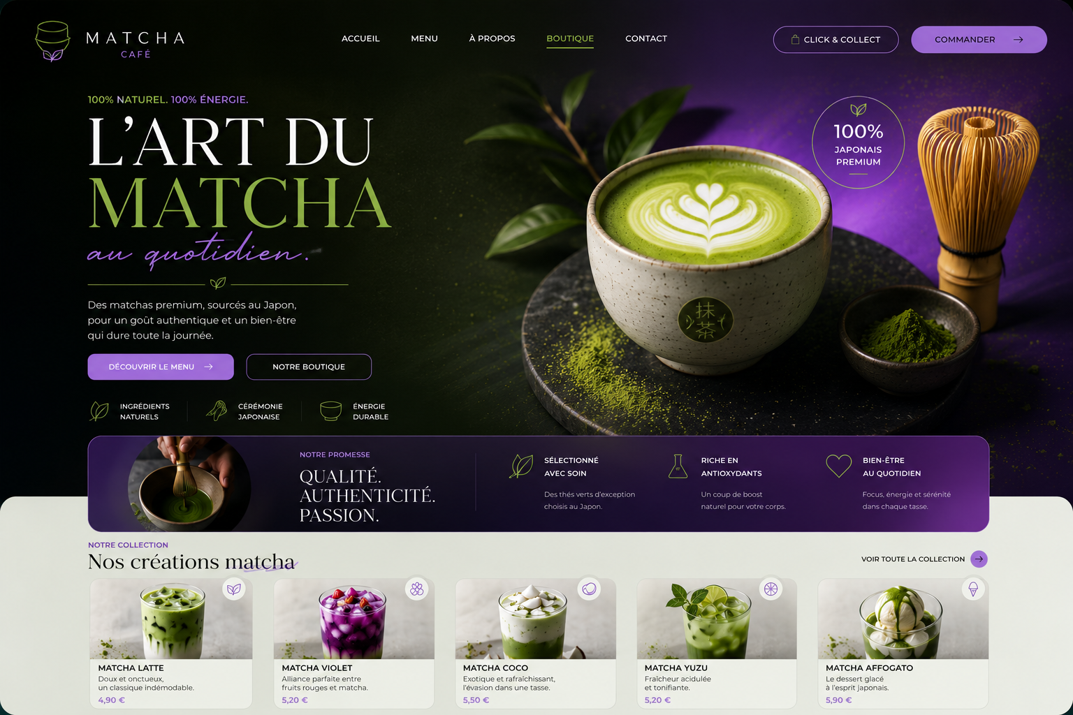 Site matcha