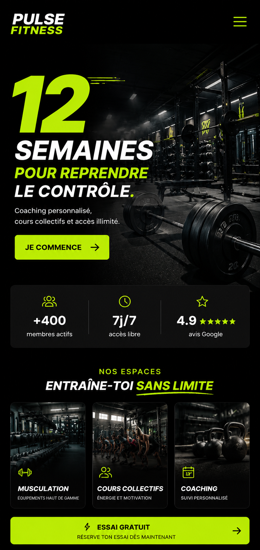 Site tatoueur mobile